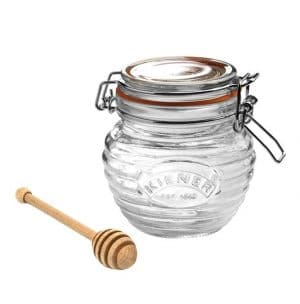 Honey Jar: Kilner Honey Pot and Dipper, Glass