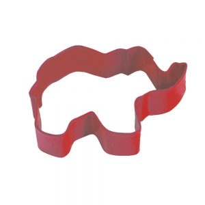 Cookie Cutter: 9cm Red Elephant
