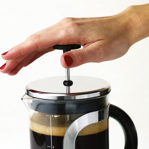 Cafetiere: 7 Cup Aerolatte Cafetiere, Stainless Steel