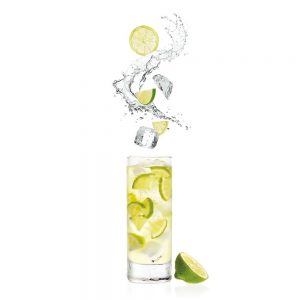 Straws: 30 x Green and Yellow Stripe Paper Straws