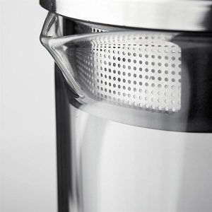 Cafetiere: 3 Cup Aerolatte Cafetiere, Stainless Steel