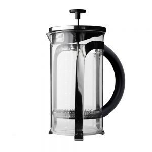 Cafetiere: 8 Cup Aerolatte Cafetiere, Stainless Steel