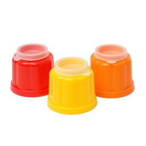 Jelly Moulds: 6 x 7cm Individual Jelly Moulds, Plastic