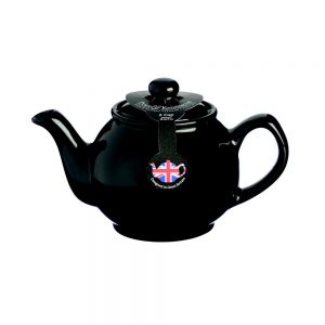 Tea Pot: 2 Cup Tea Pot, Black