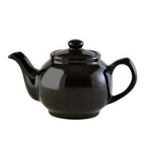 Tea Pot: 2 Cup Tea Pot, Black