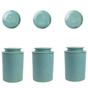 Storage Jar Set: Fish, Whale and Crab Storage Jar Set