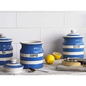 Cornishware Blue Sugar Storage Jar