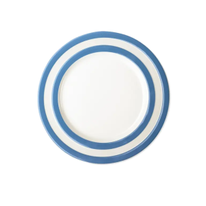 Dinner Plate: 1 x 28cm Cornishware Blue Main Plate, Ceramic