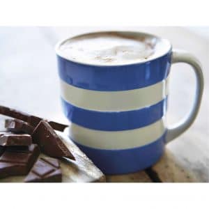 Mug: 1 x 420ml / 15oz Cornishware Blue Mug, Ceramic
