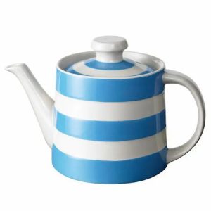 Tea Pot: 12 Cup Classic Teapot Cornishware Blue