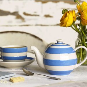 Tea Pot: 2 Cup Cornishware Blue Betty Teapot