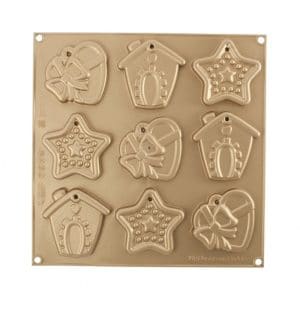 Cookie Mat: Christmas Cookie Mat, Silicone
