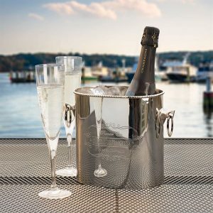 Bottle Cooler: Chateau Champagne & Ice Cooler, Stainless Steel