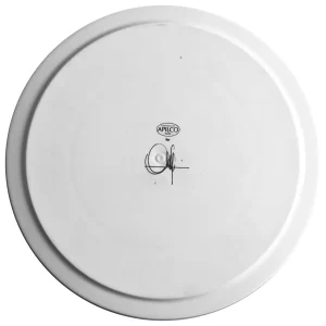 Dinner Plate: 1 x 24.5cm Apilco Flat Plate, Porcelain