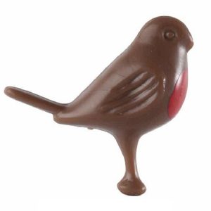 Christmas Cake Topper: Robin on Peg, Plastic