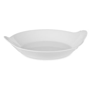 Round Eared Dishes: Apilco Round Eared Fine White French White Porcelain, Sizes range from 7cm to 23cm