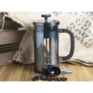 Cafetiere: 3 Cup La Cafetiere Edited Pisa Coffee Press, Gun Metal Grey