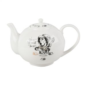 Tea Pot: 4 Cup Victoria and Albert Alice in Wonderland Teapot