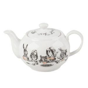 Tea Pot: 2 Cup Victoria and Albert Alice in Wonderland Teapot