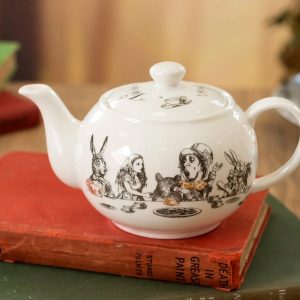 Tea Pot: 2 Cup Victoria and Albert Alice in Wonderland Teapot