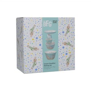 Child's Meal Time Set: 4 Piece Roald Dahl BFG Set, Ceramic