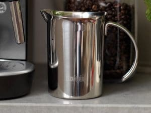 Milk Frothing Jug: 600ml La Cafetiere Milk Jug, Stainless Steel
