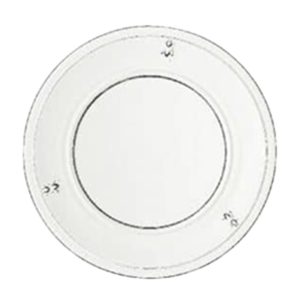 Side Plate: 1 x 21cm La Rochere Bee Side Plate, Glass