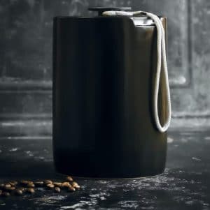 Coffee Storage: 1.4 Litre La Cafetière Seattle Coffee Bean Cannister, Ceramic