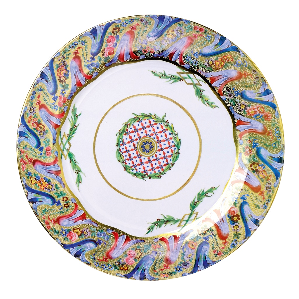 Dinner Plate: 1 x 26cm Harebell Dinner Plate, Tin