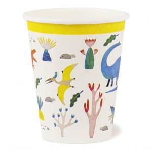Paper Cups: 8 x Dinosaur Cups