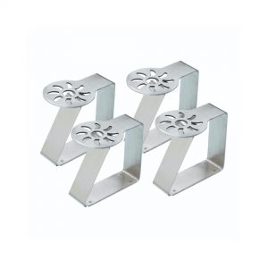 Table Cloth Clips: 4 x Sunshine Clips, Stainless Steel