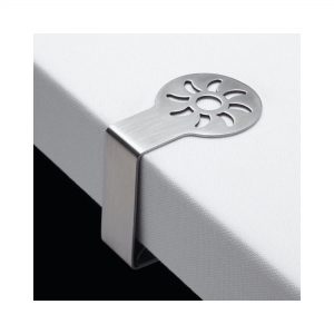 Table Cloth Clips: 4 x Sunshine Clips, Stainless Steel