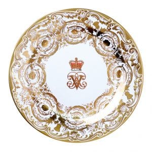 Dinner Plate: 1 x 26cm Victoria & Albert Dinner Plate, Tin