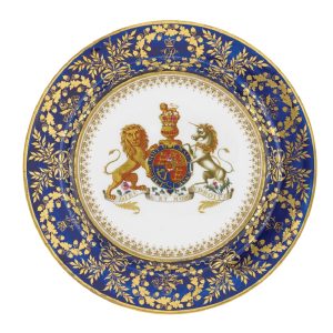 Dinner Plate: 1 x 26cm George III Dinner Plate, Tin