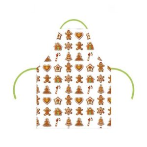 Child's Apron: PVC Gingerbread Men