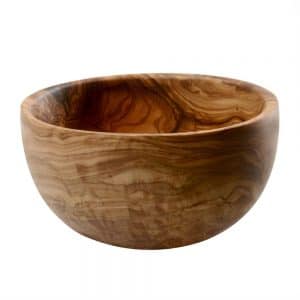 Salad / Fruit Bowl: 22cm Bowl, Olivewood