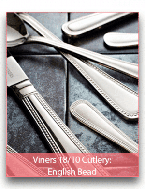 Viners 18/10 Cutlery: English Bead