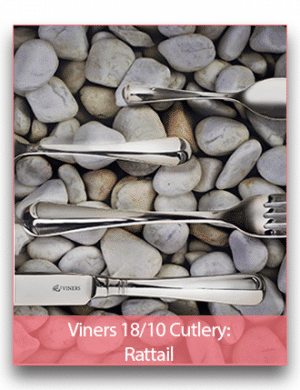 Viners 18/10 Cutlery: Rattail