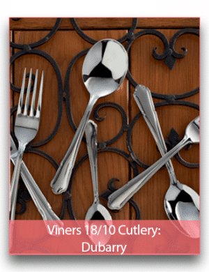 Viners 18/10 Cutlery: Dubarry