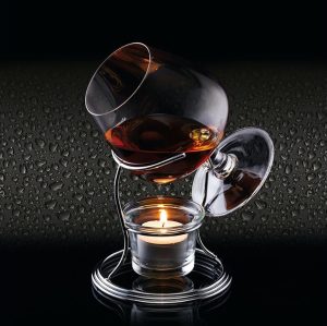 Brandy Glass: BarCraft Brandy and Cognac Warmer Set