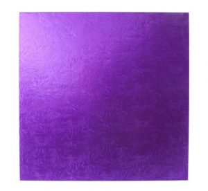 Cake Drums: Square, Purple 8