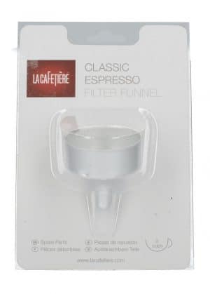 Moka Pot Replacement Funnel: 9 Cup La Cafetiere Classic Espresso Funnel