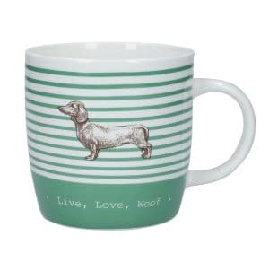 Mug: 1 x 425ml Sausage Dog Mug, Ceramic