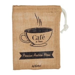Coffee Storage: 1 x 23cm x 17cm Le'Xpress Coffee Bean Bag, Cafe