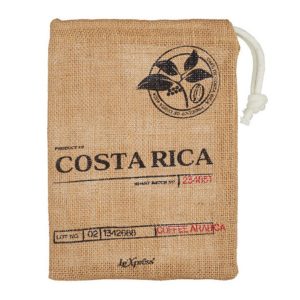 Coffee Storage: 1 x 23cm x 17cm Le'Xpress Coffee Bean Bag, Costa Rica