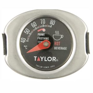 Milk Thermometer: Milk Frothing Thermometer by Taylor Pro, Stainless Steel