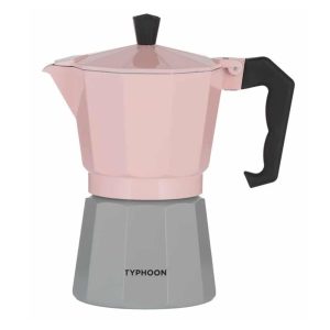Italian Espresso Coffee Maker: 6 Cup Italian Moka Pot, Aluminium