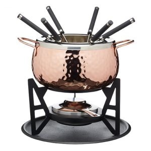 Fondue Set: Artesa Fondue Set, Copper