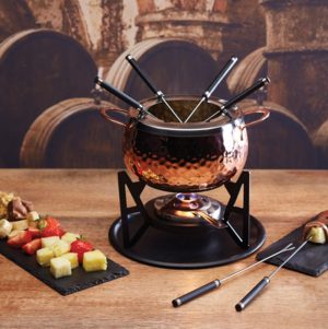 Fondue Set: Artesa Fondue Set, Copper