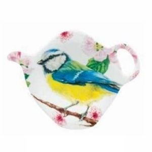 Tea Bag Tidy: Blue Tit by Jo Stockdale, Melamine